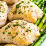Sheet Pan Honey Horseradish Chicken Asparagus