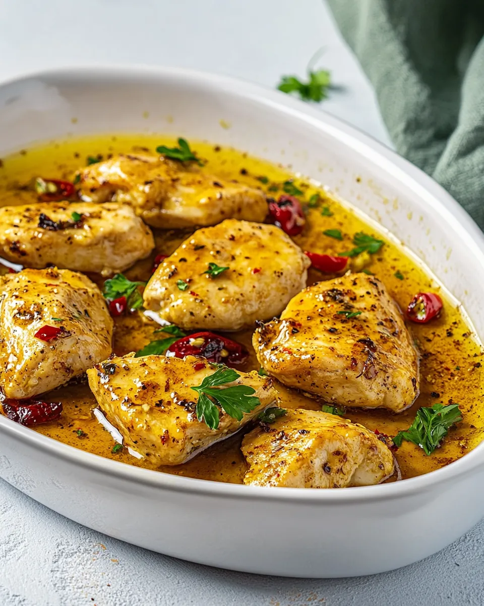 Sheet Pan Hot Honey Chicken