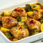 Sheet Pan Hot Honey Chicken