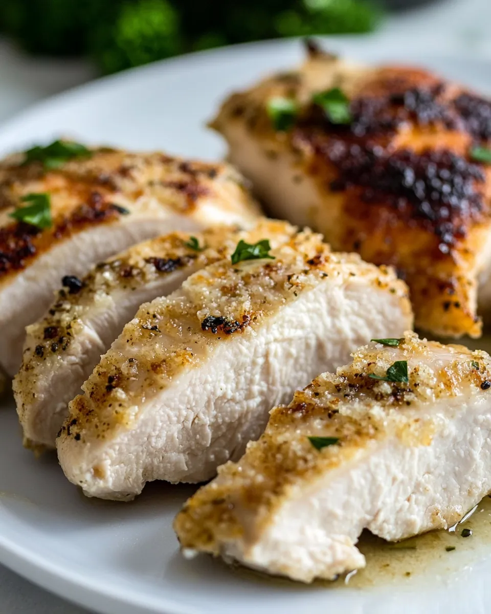 Sheet Pan Parmesan Crusted Chicken Dinner