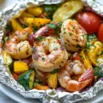 Shrimp and Summer Veggie Foil Packs