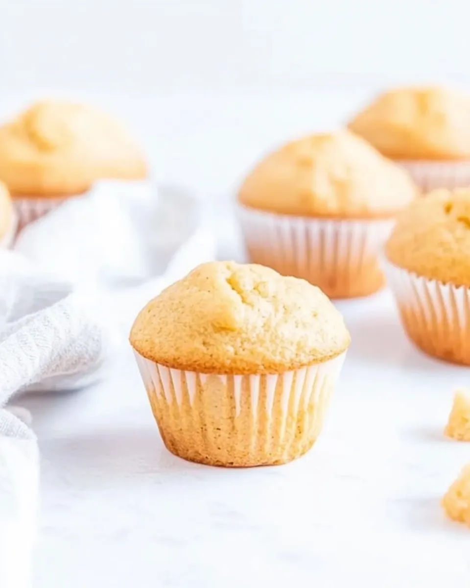 Simple Applesauce Muffins