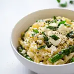 Simple Lemony Feta and Mascarpone Pasta