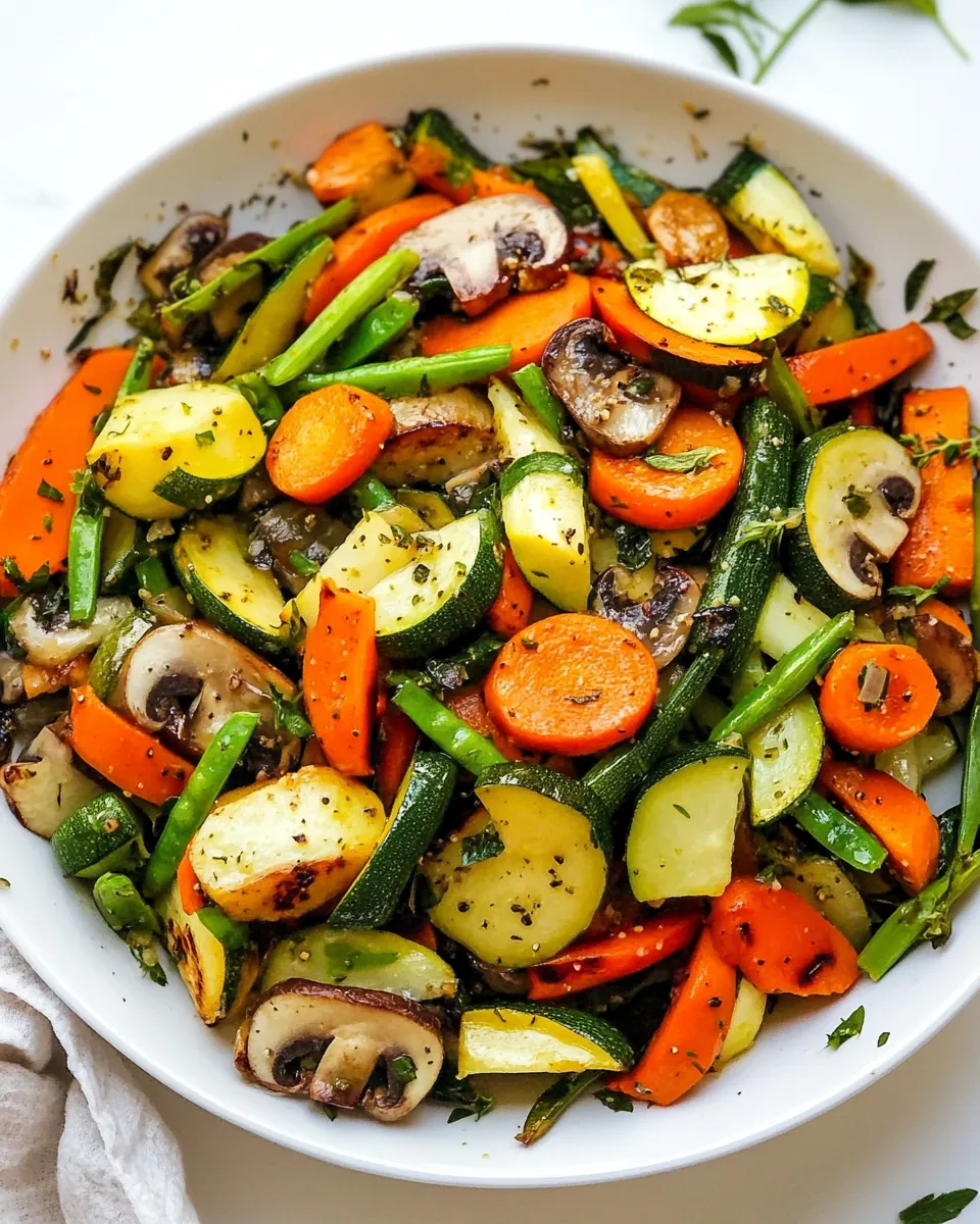 Simple Sautéed Vegetables