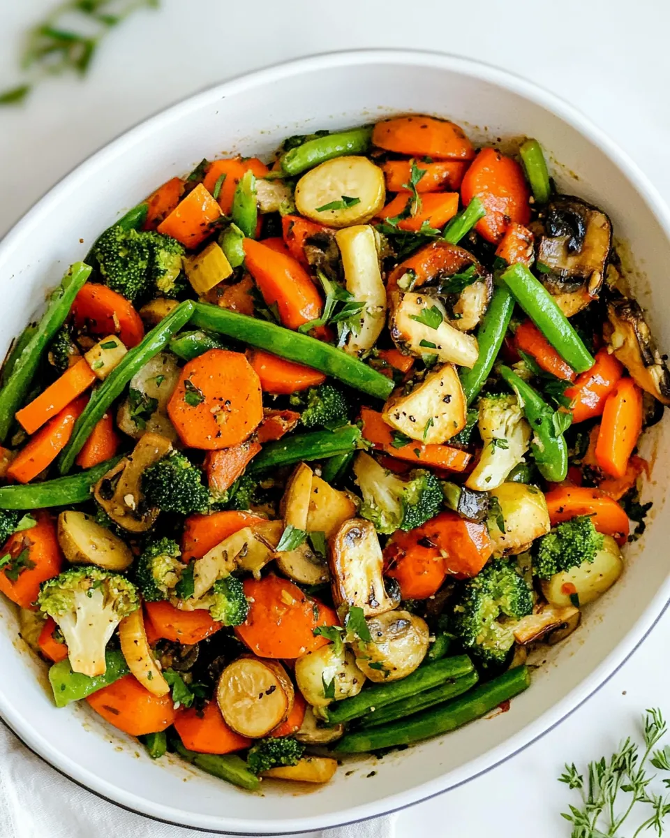 Simple Sautéed Vegetables