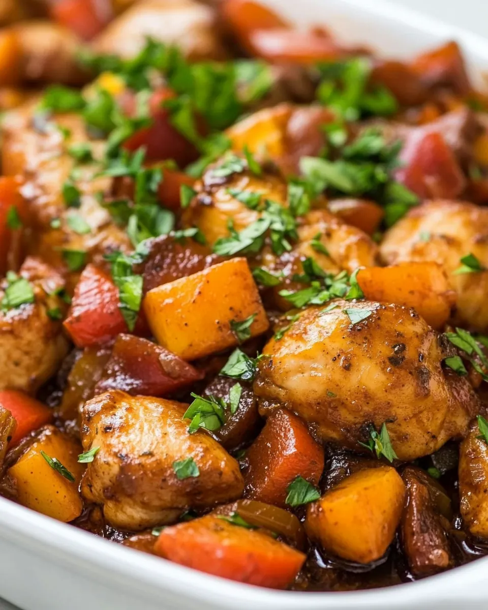Skillet Chicken and Veggies