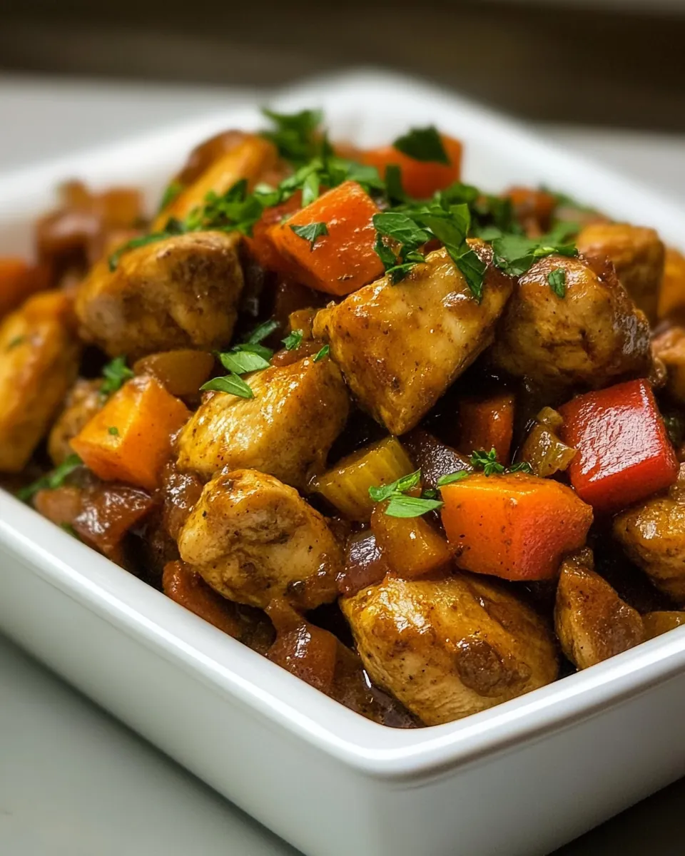 Skillet Chicken and Veggies