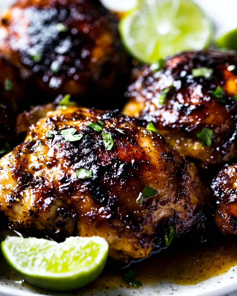 Skillet Honey Lime Chicken
