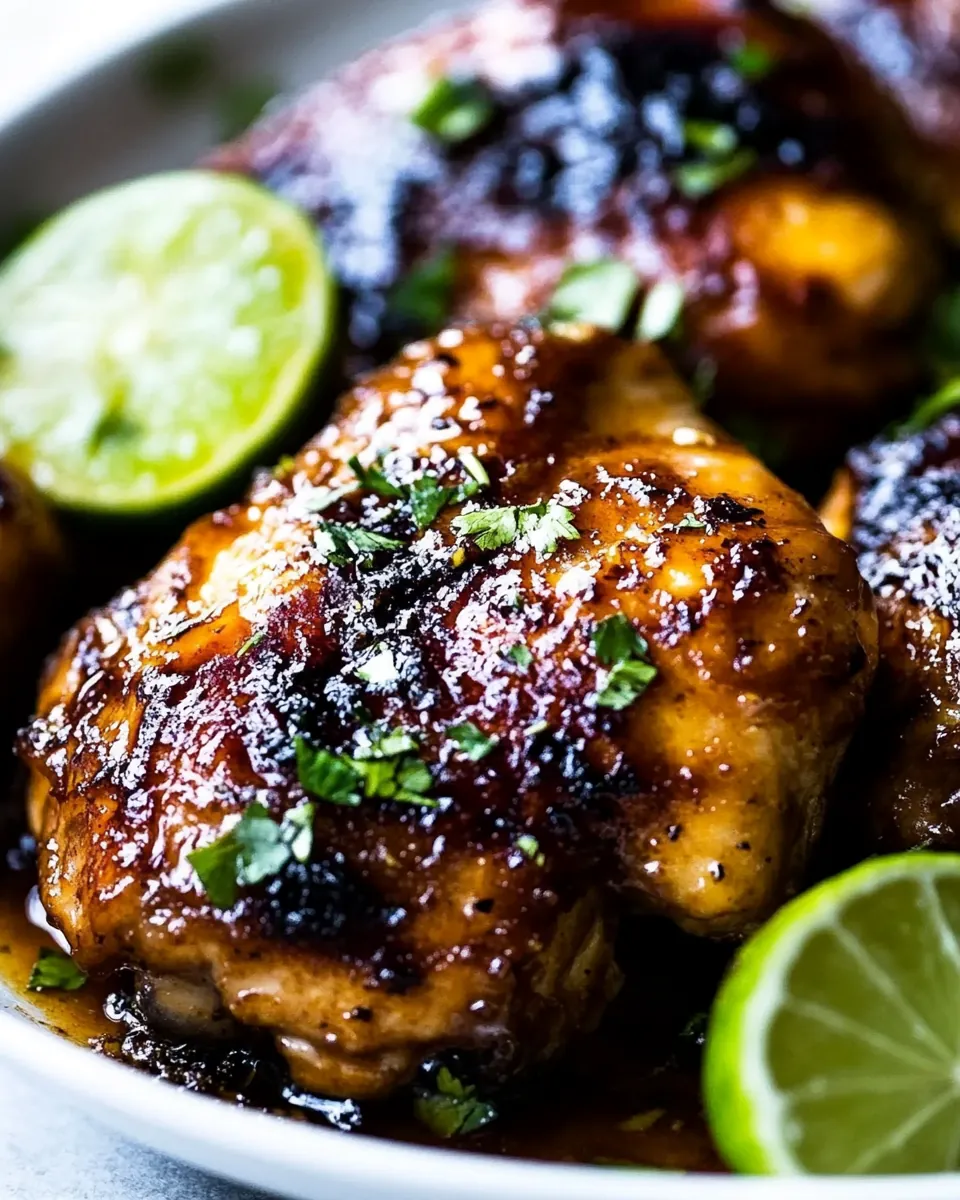 Skillet Honey Lime Chicken
