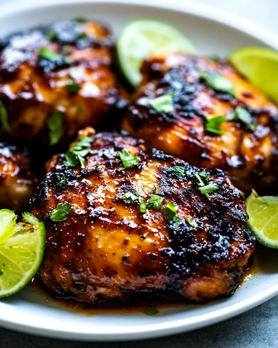 Skillet Honey Lime Chicken