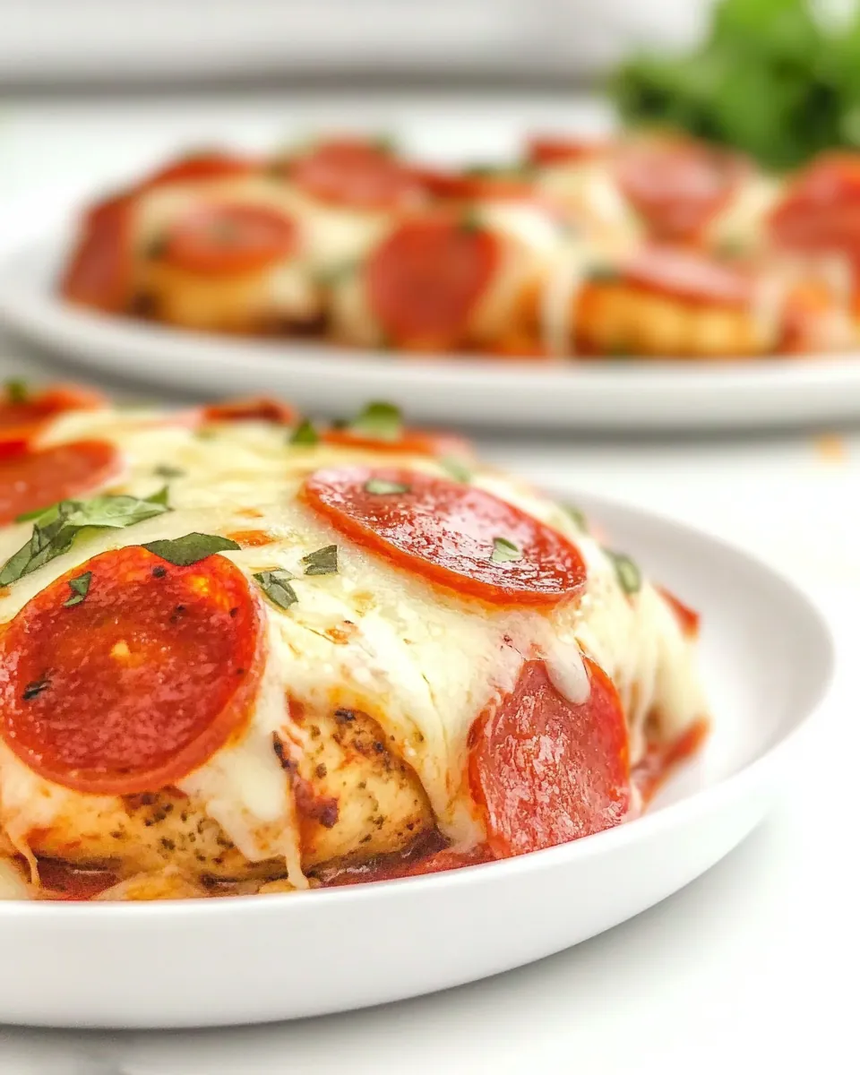 Skillet Pizza Chicken