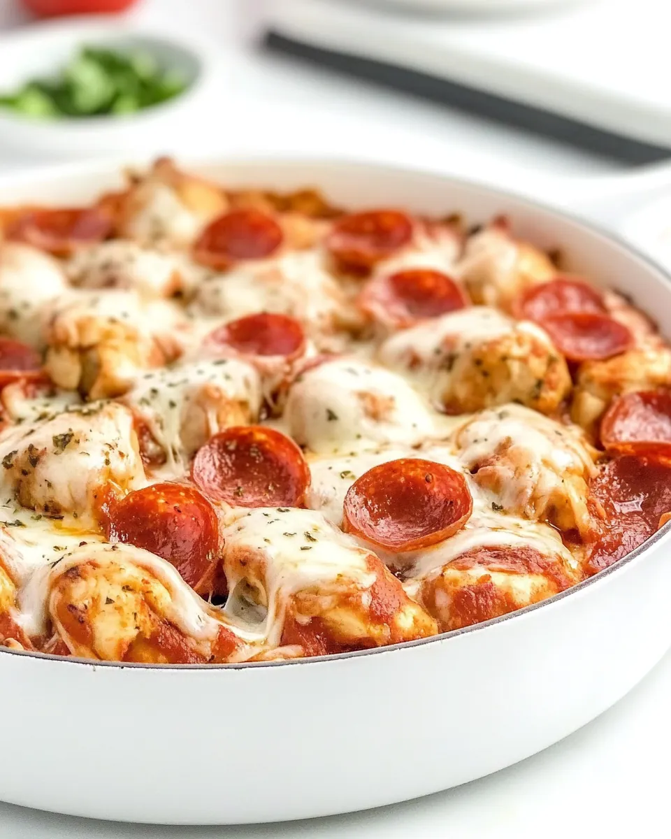 Skillet Pizza Chicken