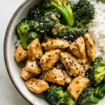 Skillet Sesame Chicken Broccoli