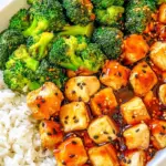 Skinny Sesame Chicken and Broccoli