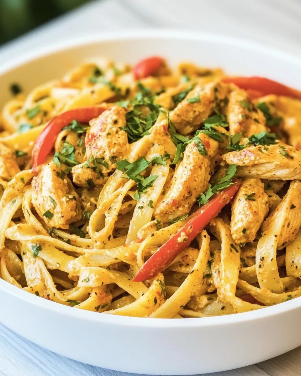 Skinny Cajun Chicken Pasta