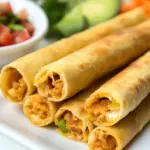 Skinny Chicken Taquitos