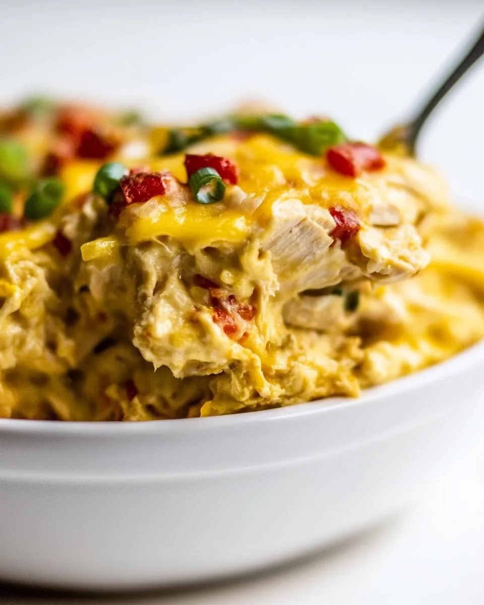 Skinny Chicken Tortilla Casserole