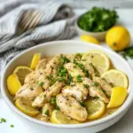 Skinny Lemon Chicken Skillet