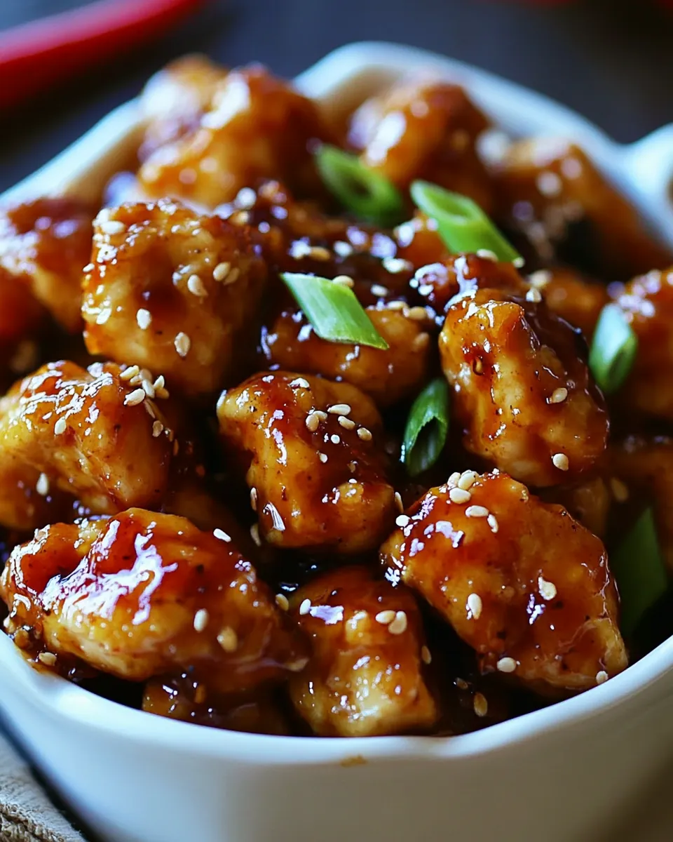 Skinny Orange Chicken