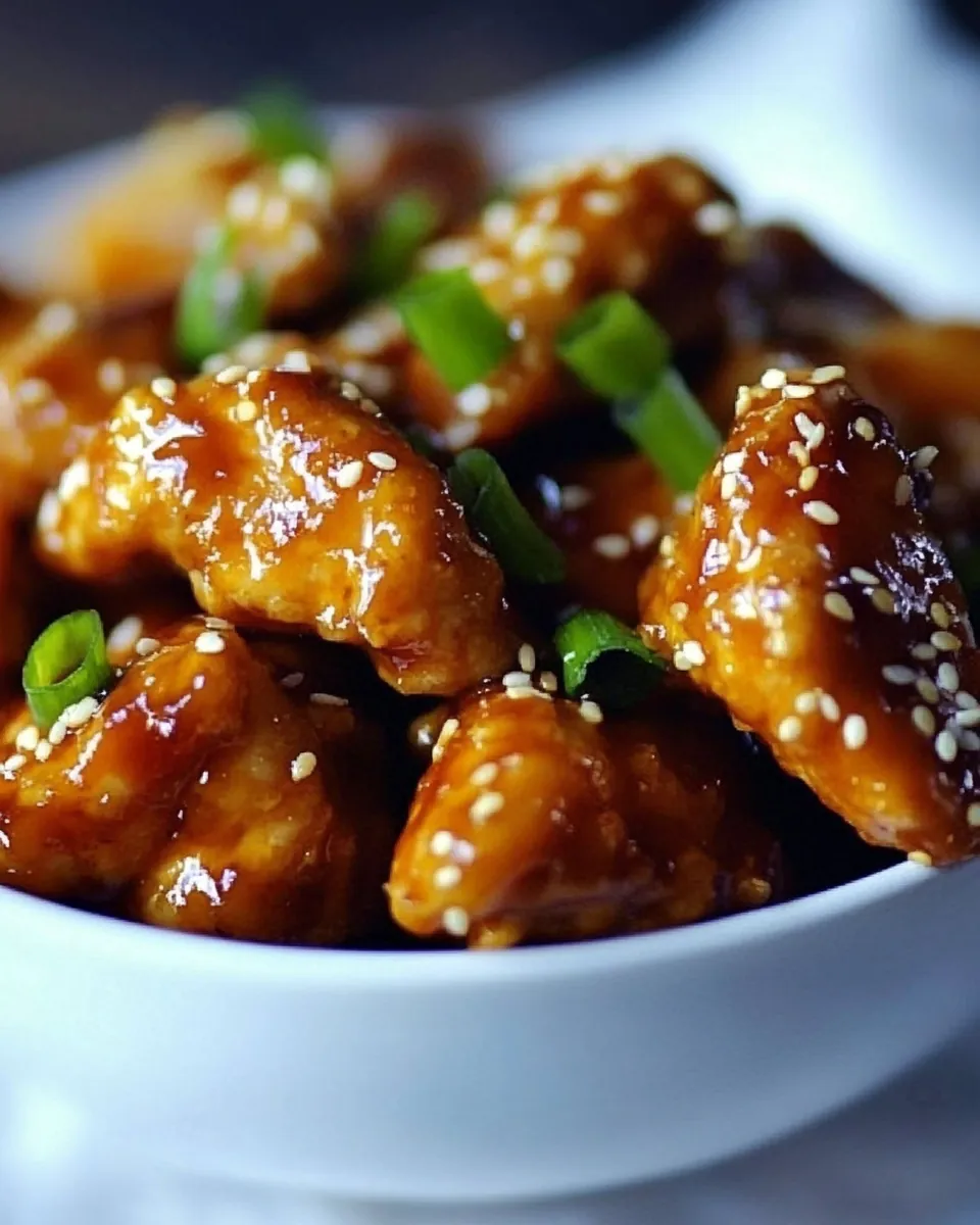 Skinny Orange Chicken