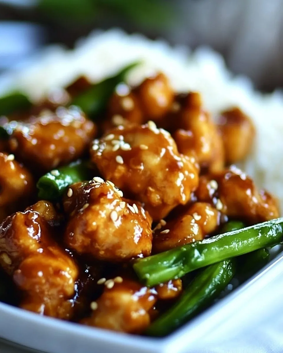 Skinny Orange Chicken