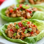 Slow Cooker Asian Chicken Lettuce Wraps