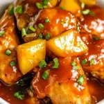 Slow Cooker BBQ Pineapple Chicken