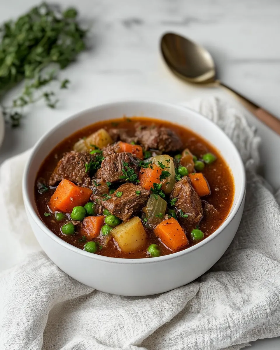 Slow Cooker Beef Stew