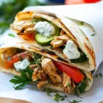 Slow Cooker Chicken Gyros