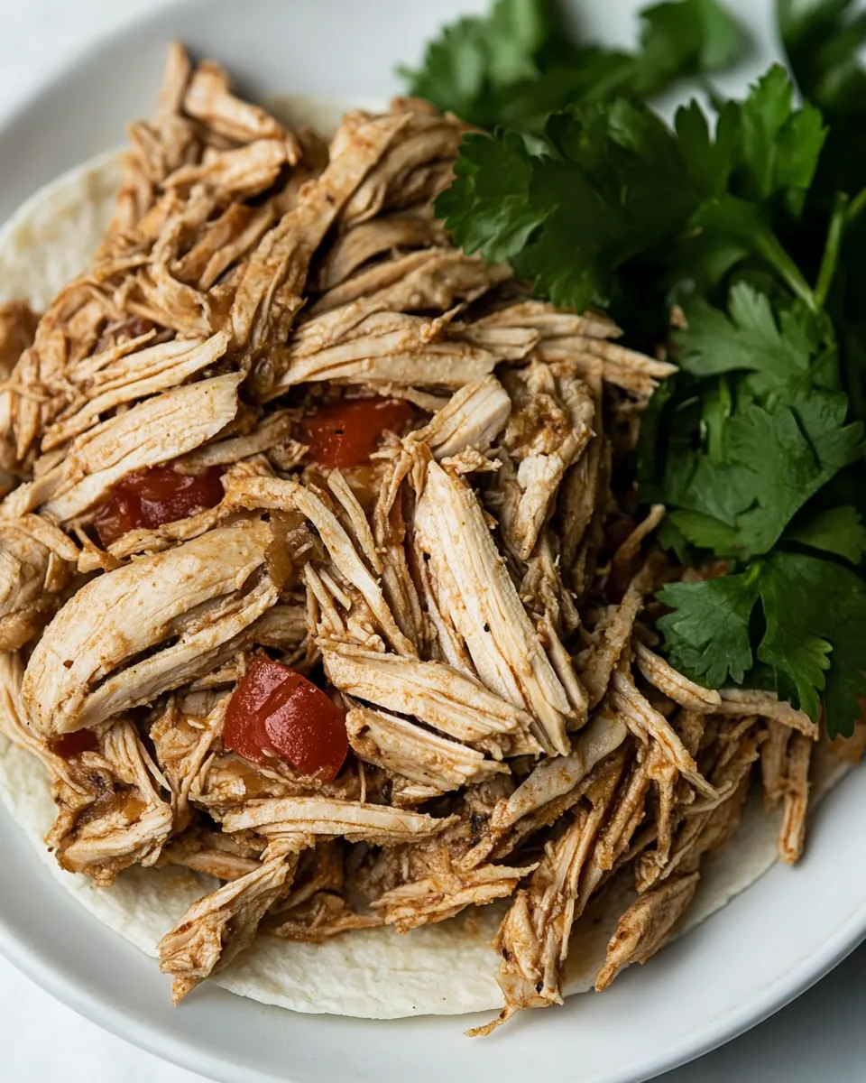Slow Cooker Chicken Shawarma