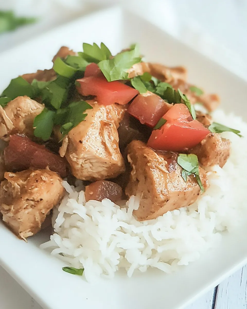 Slow Cooker Coconut Chicken