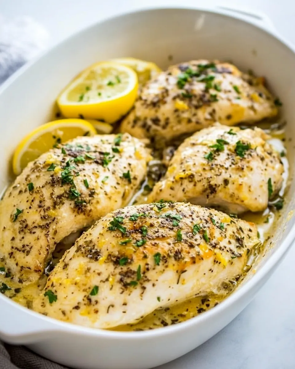 Slow Cooker Greek Lemon Chicken