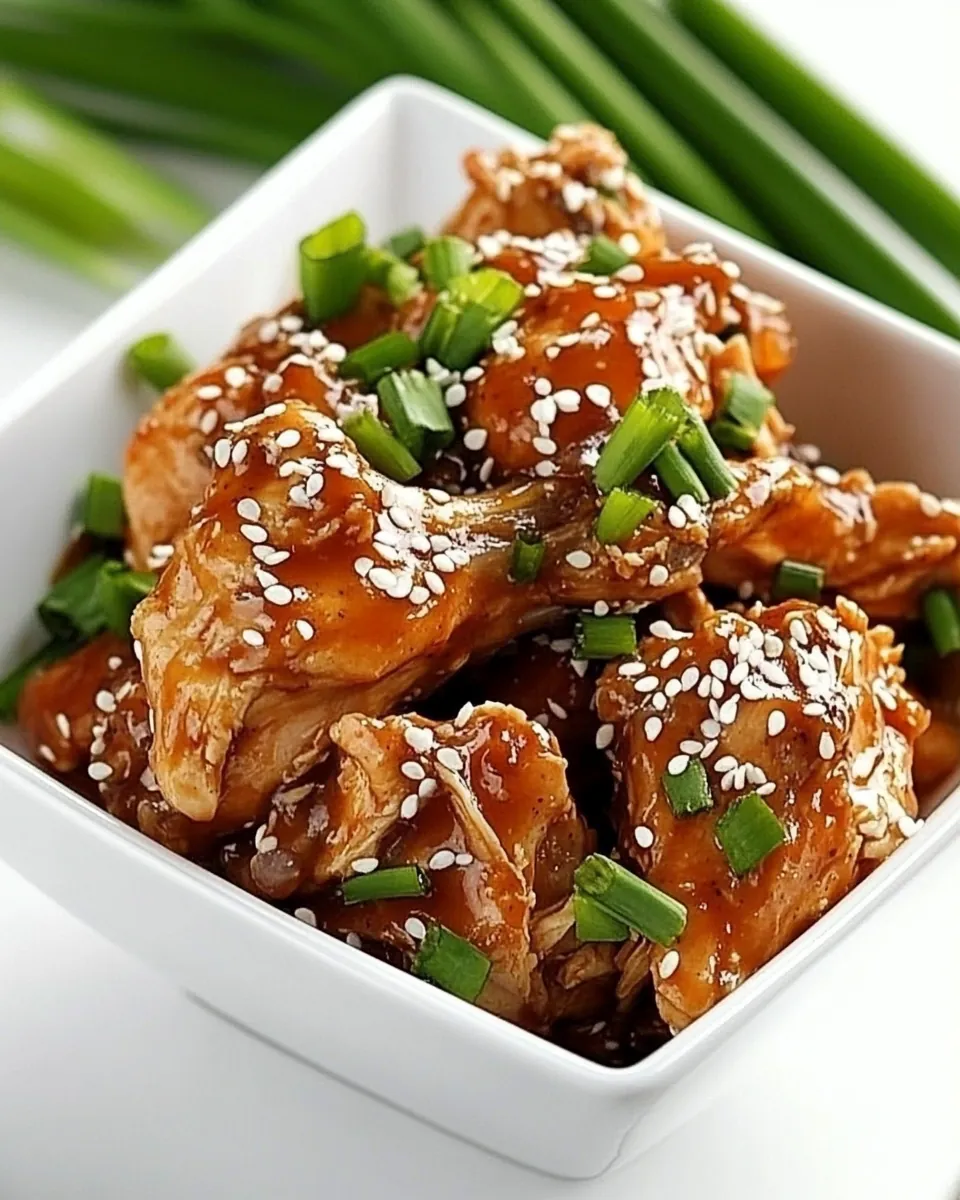 Slow Cooker Hawaiian Sticky Chicken