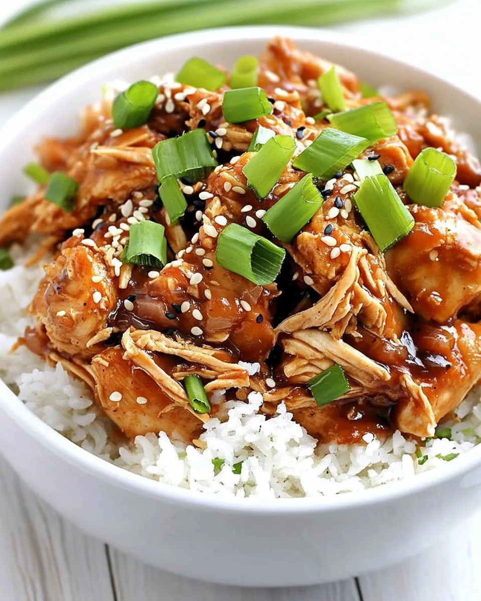 Slow Cooker Hawaiian Sticky Chicken