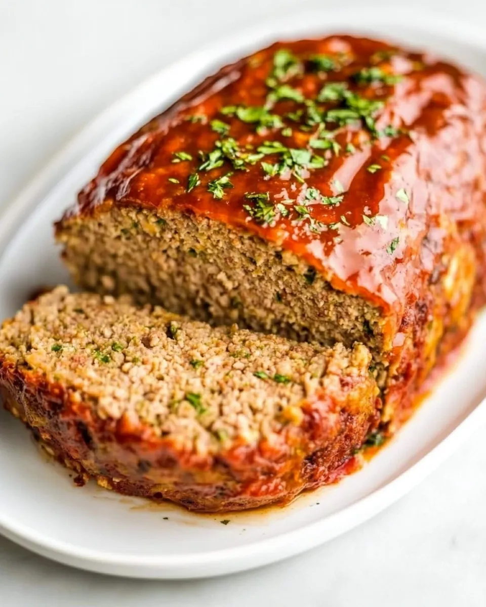 Slow Cooker Healthy Meatloaf