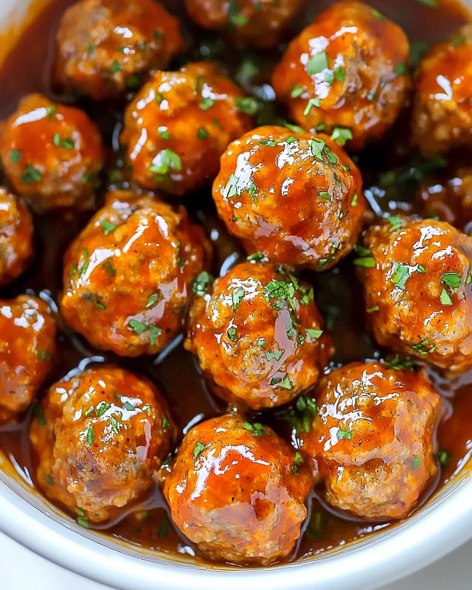 Slow Cooker Honey Buffalo Meatballs