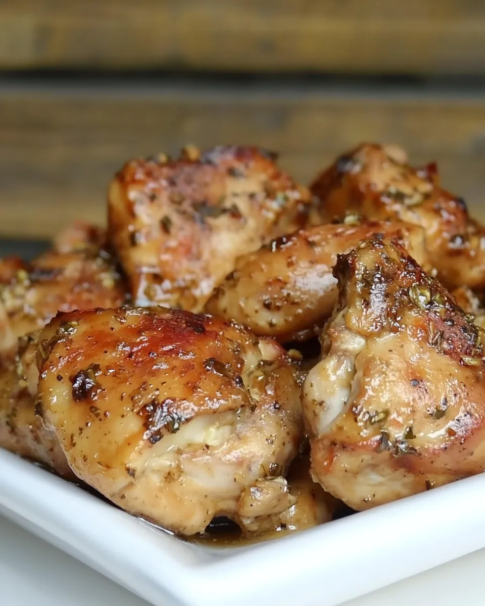 Slow Cooker Honey Garlic Chicken