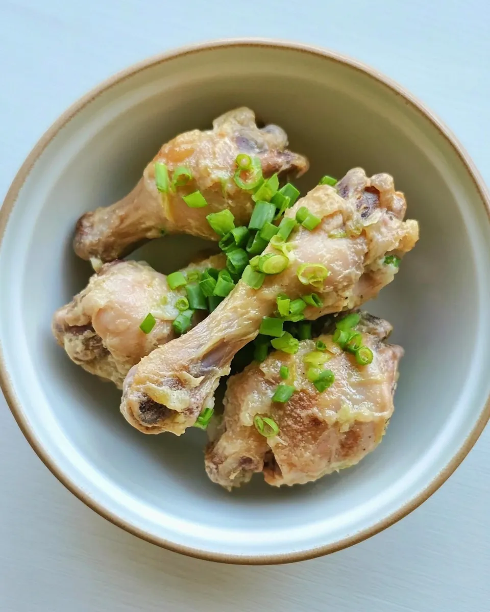 Lemongrass and Coconut Chicken Drumsticks