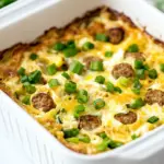 Slow Cooker Sausage Egg Casserole