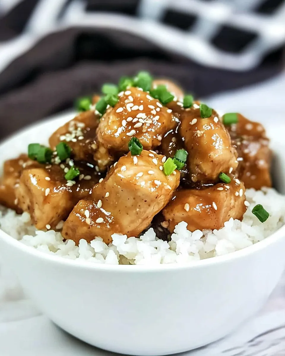 Slow Cooker Sesame Chicken