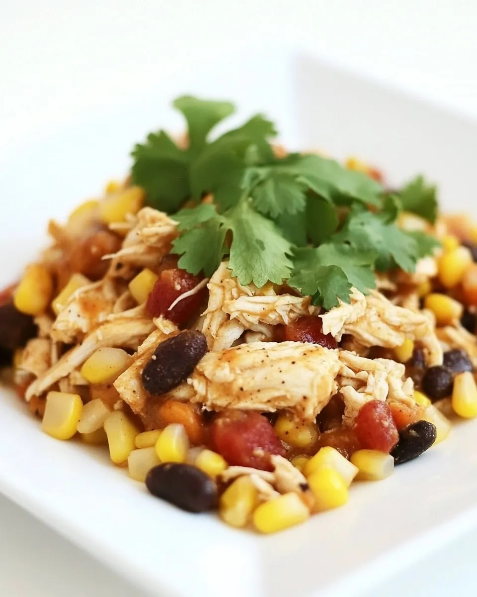 Slow Cooker Southwest Chicken