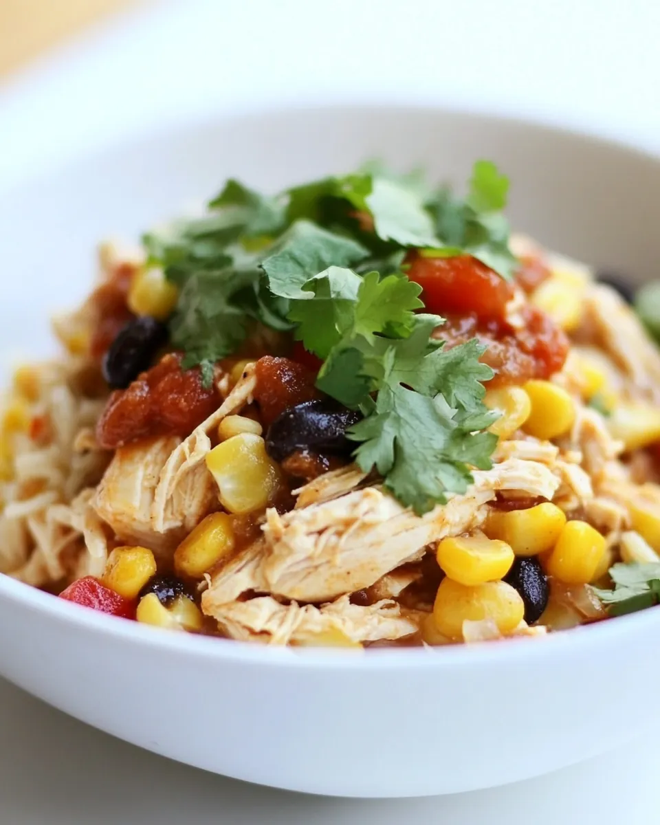 Slow Cooker Southwest Chicken