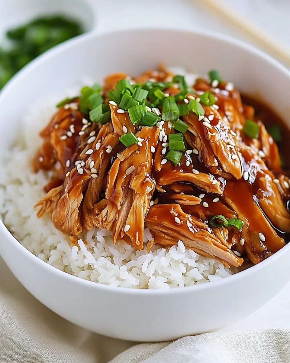 Slow Cooker Teriyaki Chicken
