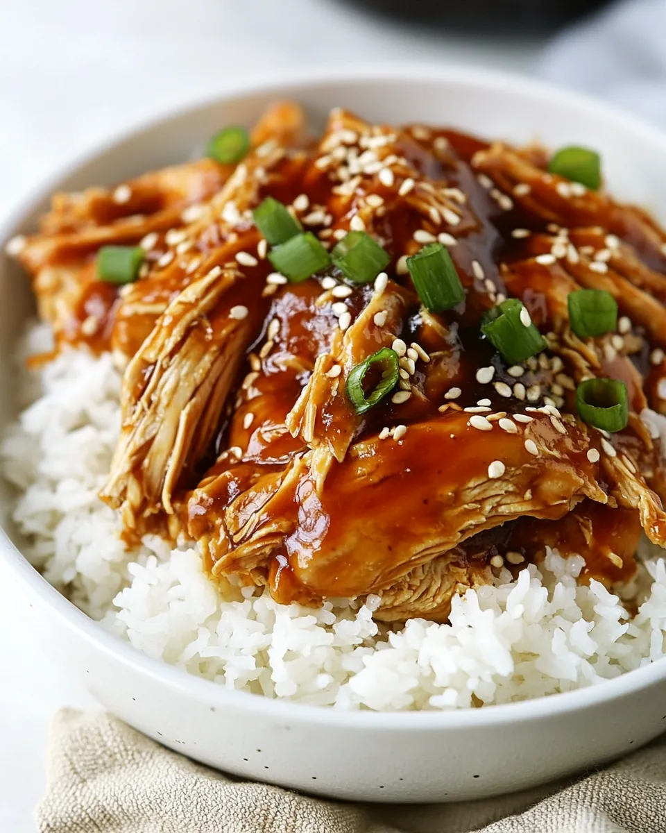 Slow Cooker Teriyaki Chicken