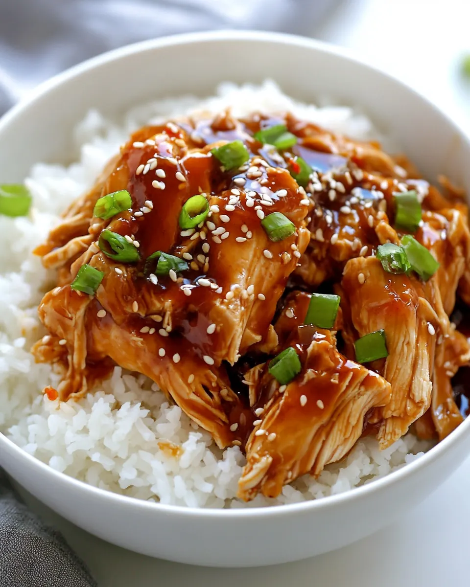 Slow Cooker Teriyaki Chicken