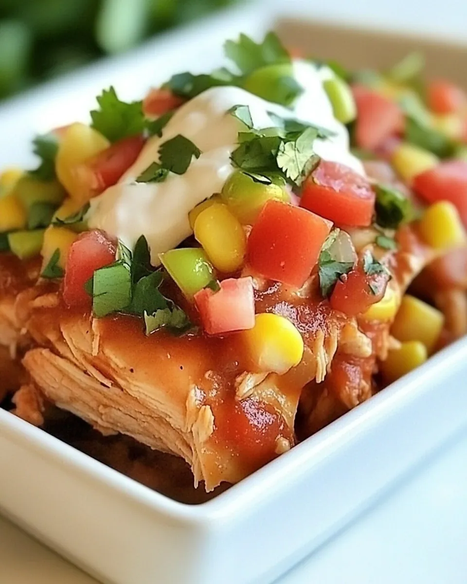 Slow Cooker Tex Mex Chicken