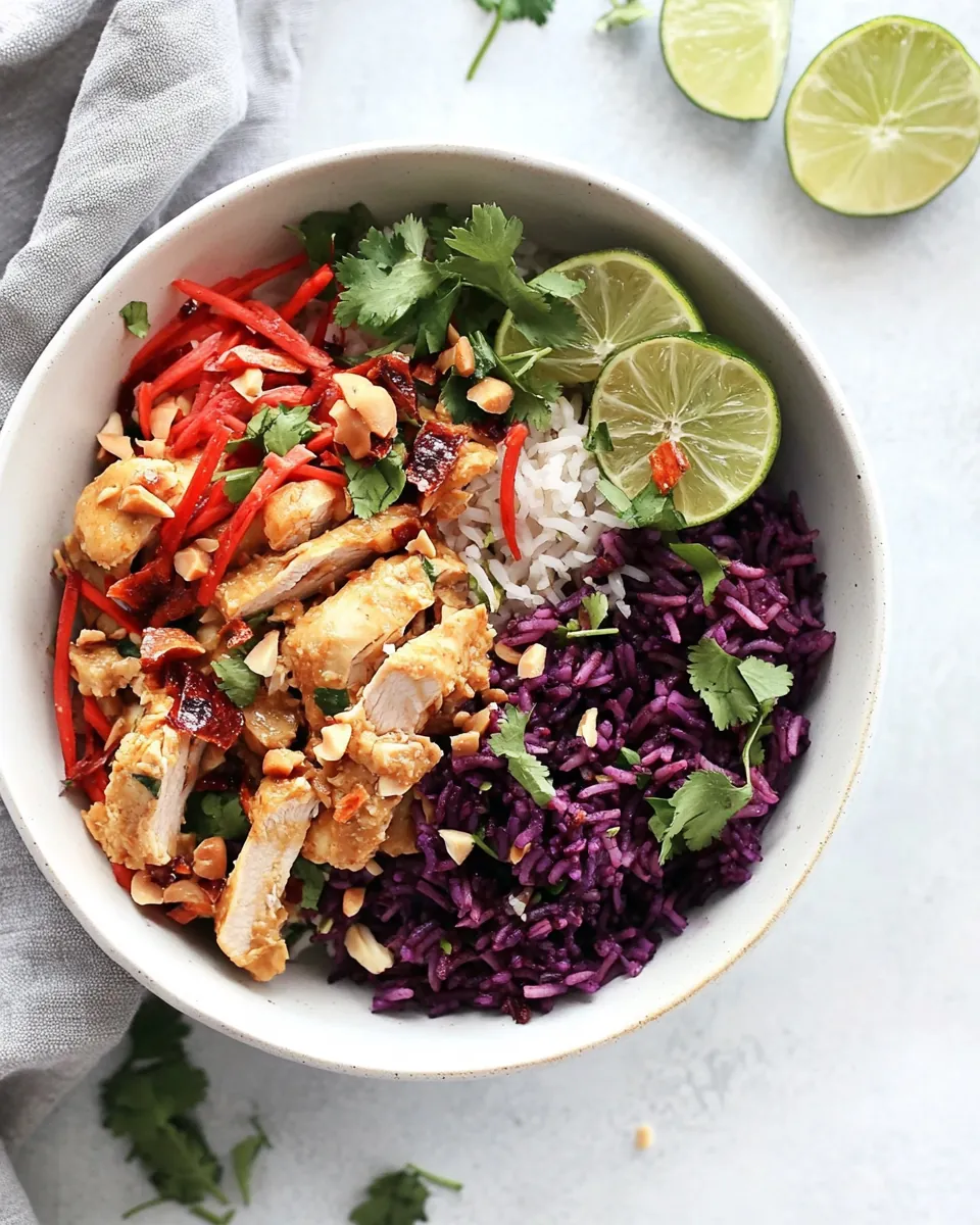 Slow Cooker Thai Inspired Peanut Chicken