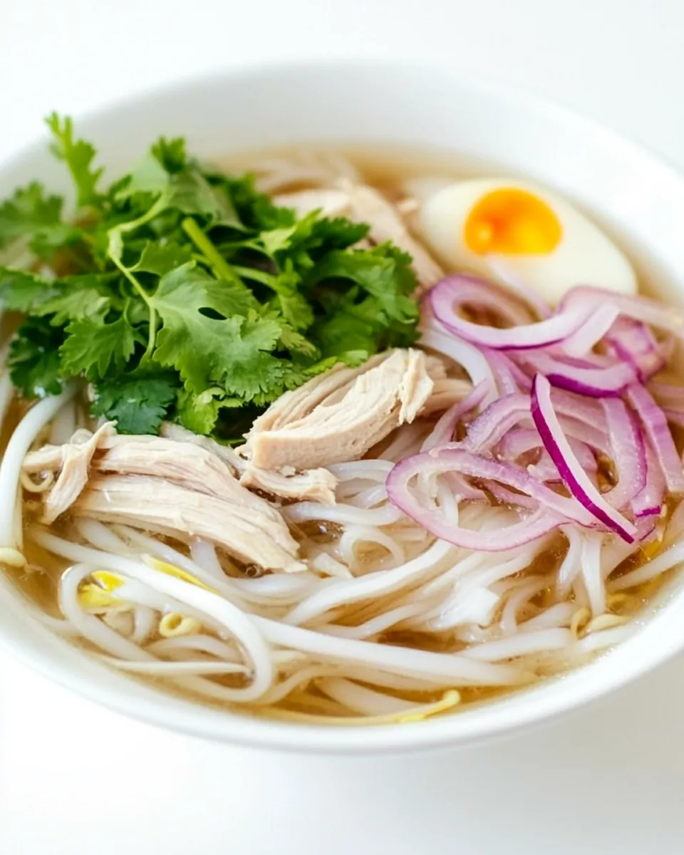 Slow Cooker Vietnamese Chicken Pho