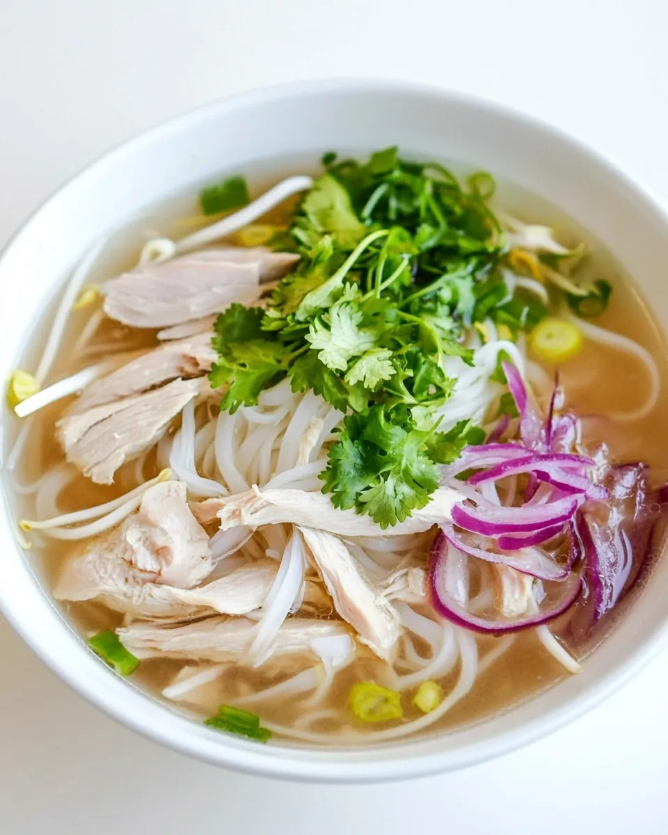 Slow Cooker Vietnamese Chicken Pho