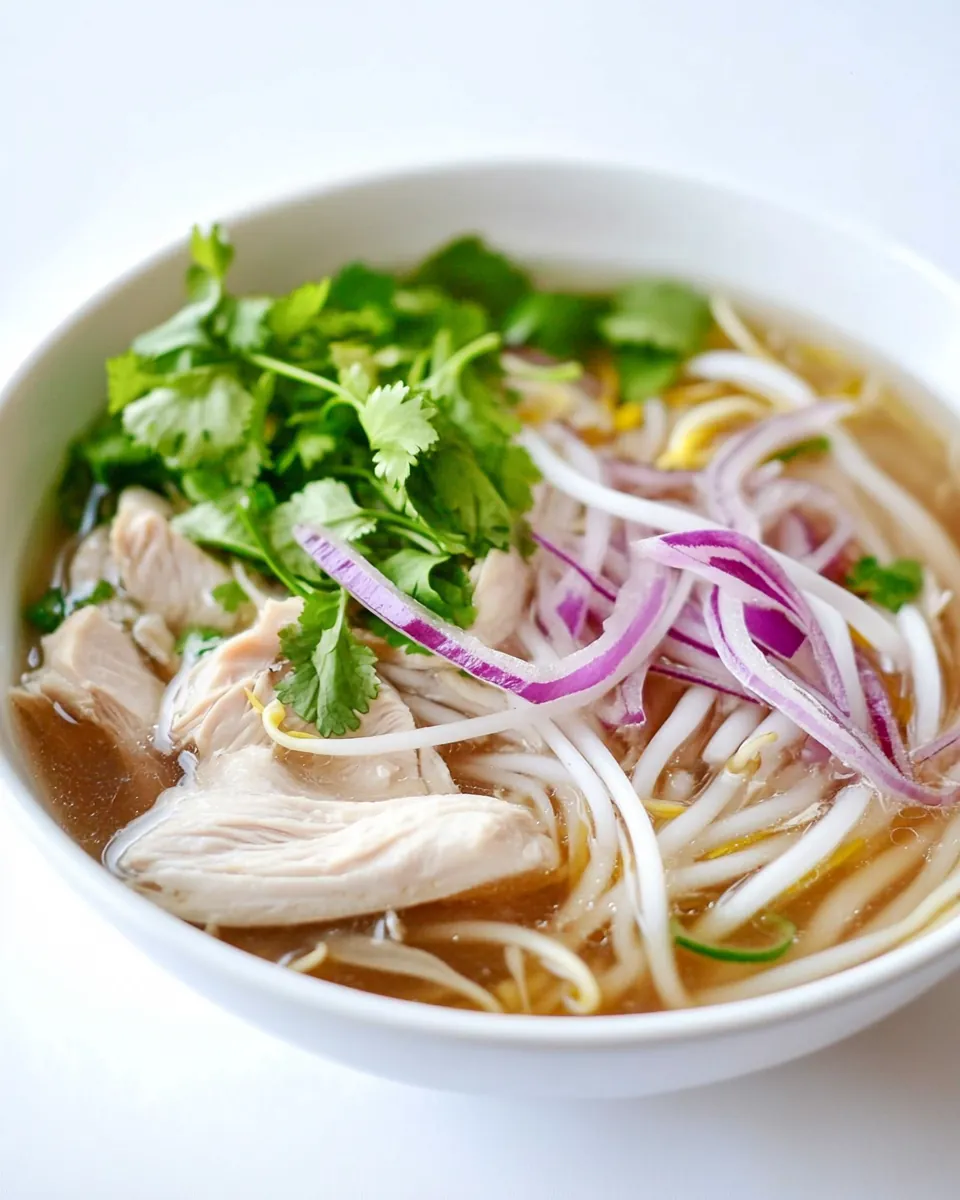 Slow Cooker Vietnamese Chicken Pho